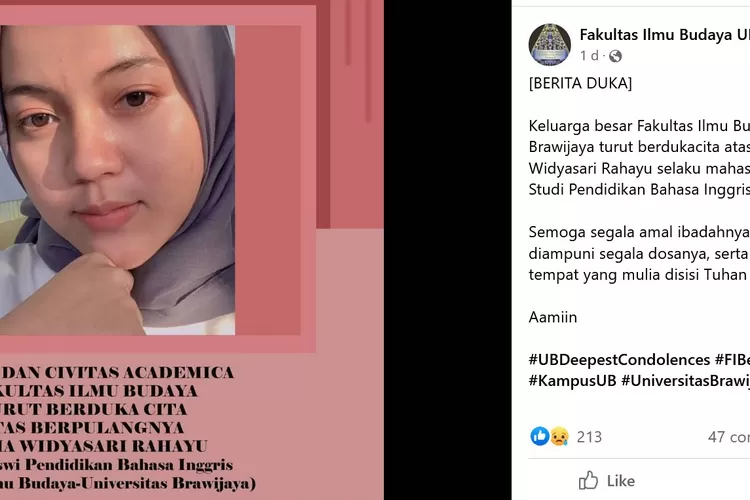 Profil Novia Widyasari Rahayu Beserta Akun Medsosnya Mahasiswi Cantik