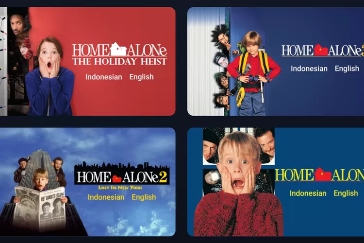 Link Nonton Home Alone 1 - 5 Sub Indo Rekomendasi Film Komedi Untuk ...