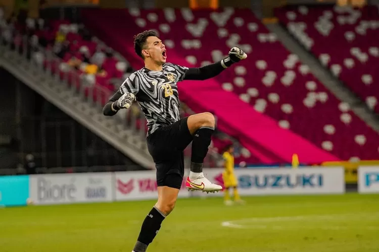 Nadeo Argawinata, kiper Timnas Indonesia. (Instagram/@nadeowinataa/)