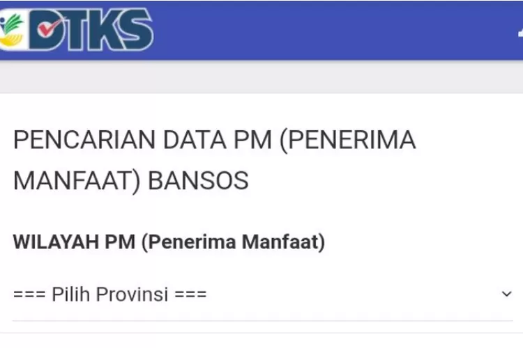 Cara Daftar Penerima Manfaat Bansos PKH 2022 Di Data Terpadu ...