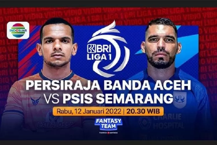 Link live streaming Persiraja vs PSIS Semarang. (Tangkapan layar Vidio.com)