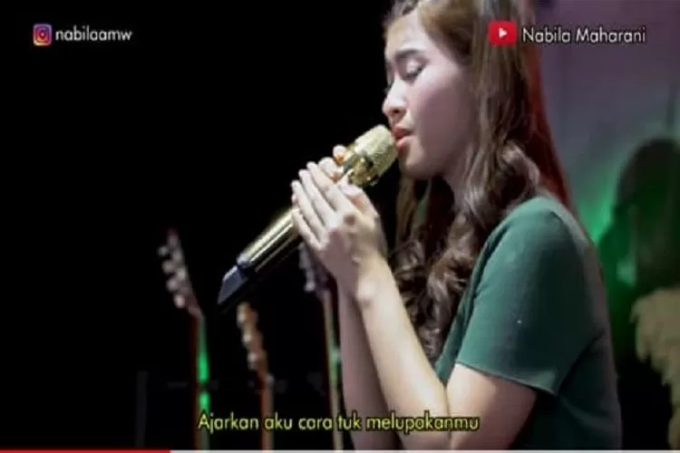 Lirik Lagu Ajarkan Aku Oleh Arvian Pangestu Dicover Nabila Maharani Ajarkan Aku Cara Tuk 