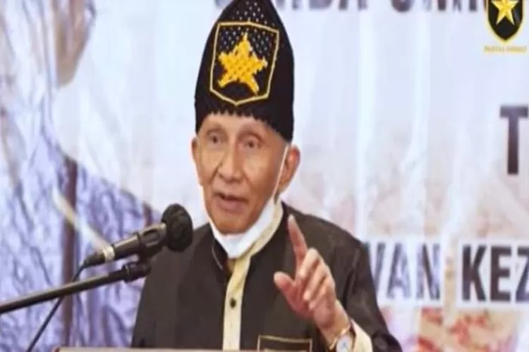 Amin Rais Tengah Berorasi (Amien Rais /Tangkap layar Youtube.com/Amien Rais Official)