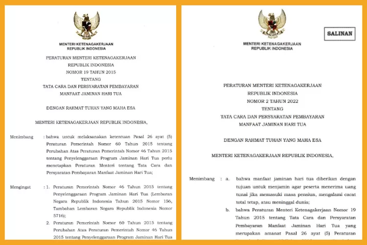 Ini Perbedaan Peraturan Menteri Ketenagakerjaan Nomor 19 Tahun 2015 Dan ...