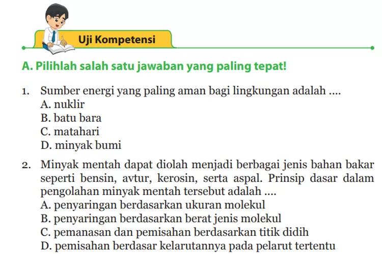 Kunci Jawaban IPA SMP MTs Kelas 9 Halaman 245 246 Semester 2 Uji ...