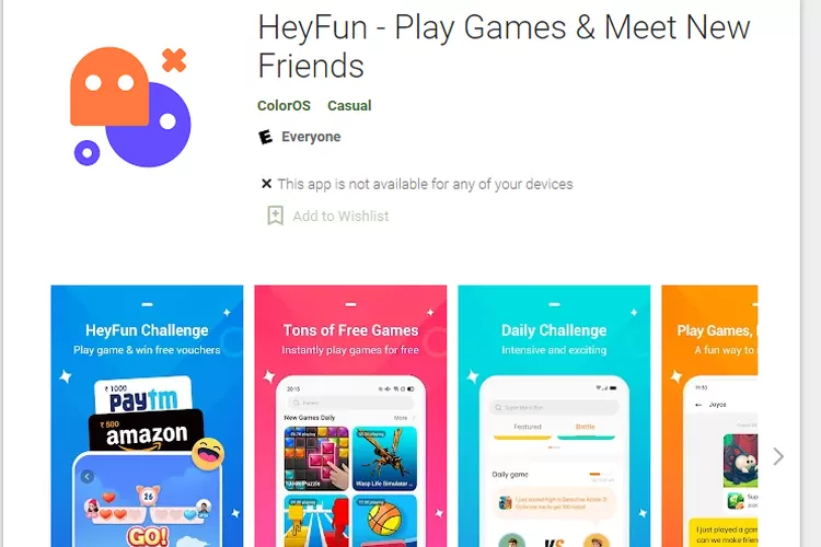 About: HeyFun - Play Games & Meet New (Google Play version)
