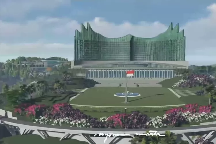 Ilustrasi IKN Nusantara. (Jatimnetwork)