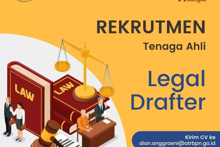 Lowongan Kerja Maret: Kementerian ATR/BPN Buka Lowongan Untuk Legal ...