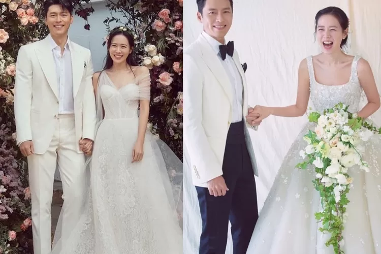 Hyun Bin dan Son Ye Jin resmi menikah, mempelai wanita kenakan gaun mewah dengan harga fantastis (Instagram/@vast.ent)