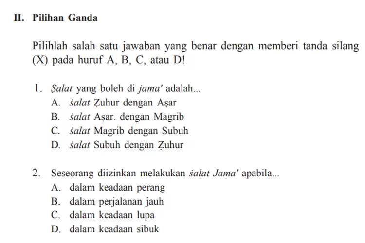 Pembahasan Lengkap PAI Kelas 7 SMP Halaman 153 154 155 Ayo Berlatih Bab ...