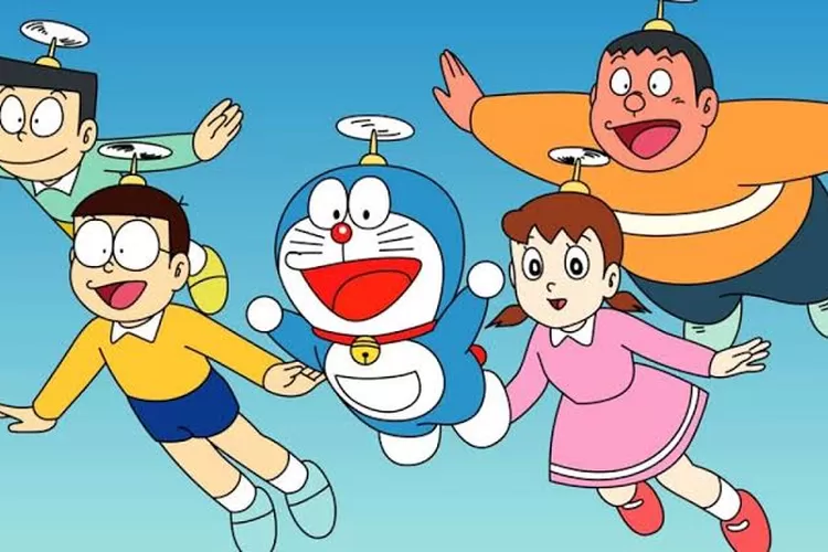 Alat Terbang Di Anime Doraemon Yang Ditaruh Di Atas Kepala Dinamakan