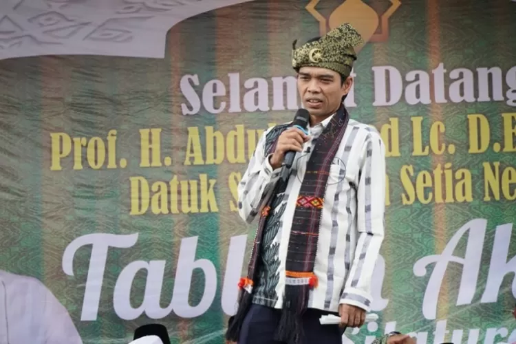 Ustadz Abdul Somad Jelaskan Zakat Fitrah Lengkap Dengan Sejarah Di ...