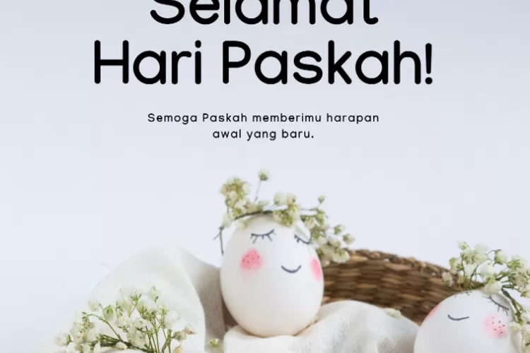 Download Kartu Ucapan Selamat Paskah Bisa Edit Foto Dikirim Pada Keluarga Dan Orang Terdekat