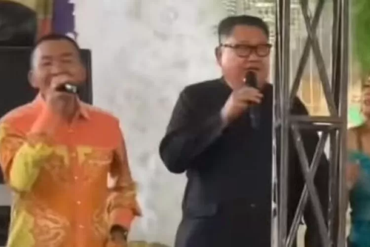 Viral Pria Mirip Kim Jong Un Nyanyi Dangdut Di Kondangan Ayo Indonesia