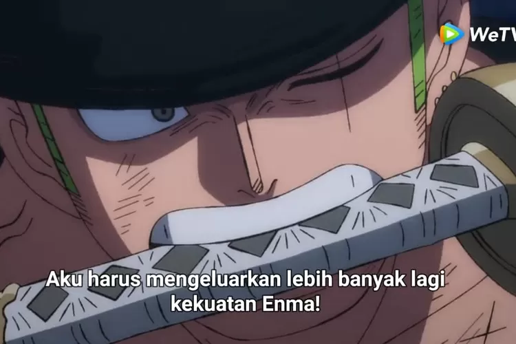 Kaido menghindari serangan Zoro - one piece episode 1017 edit - BiliBili