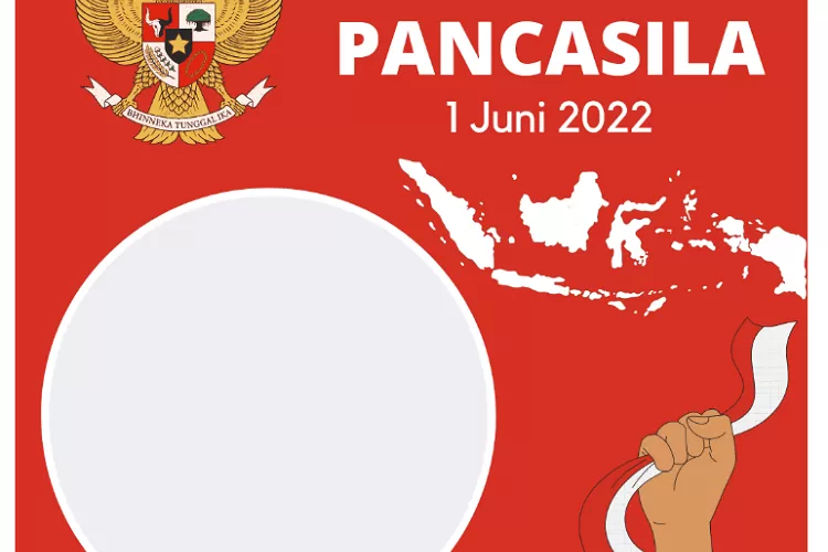 9 Link Download Twibbon Hari Lahir Pancasila 2022 Yang Keren Dan ...