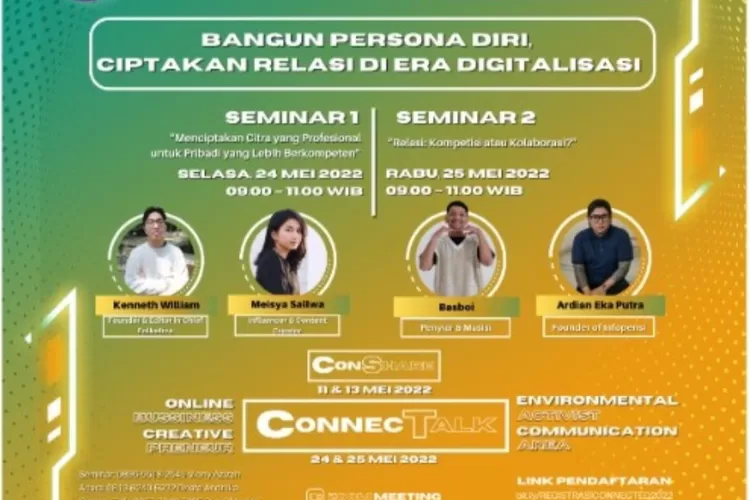 Gelar CoFest 2021, Ilmu Komunikasi UPJ Berhasil Hadirkan 1.600 Peserta