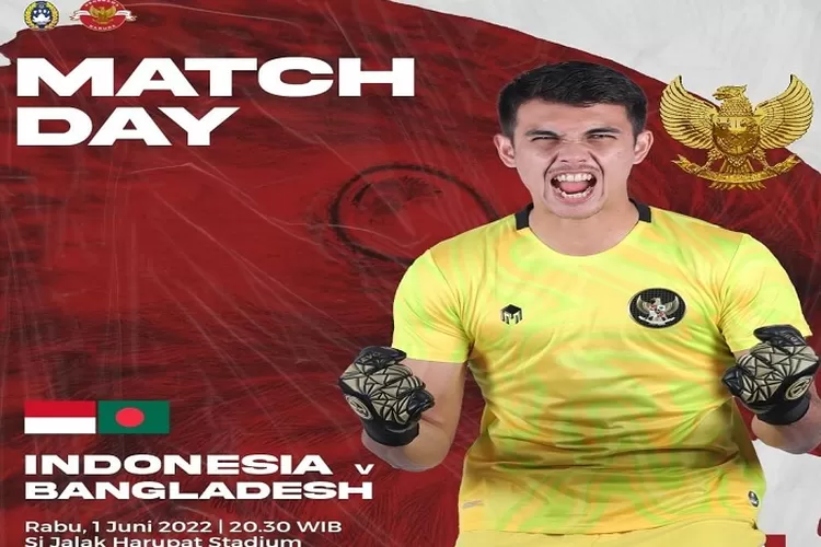 Berikut adalah link live streaming nonton Timnas Indonesia Vs Bangladesh dalam laga FIFA Matchday yang akan digelar pada tanggal 1 Juni 202 (instagram.com/@pssi)