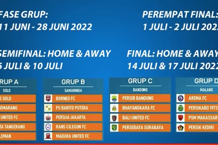 Link Streaming Piala Presiden 2022, Berikut Jadwal Lengkap Dan Big ...