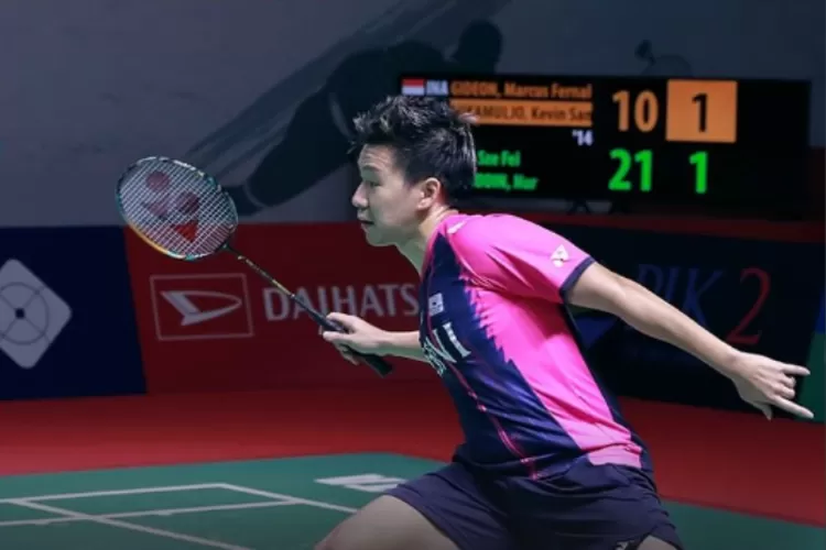 hasil pertandingan Daihatsu Indonesia Masters 2022 Babak Perempat Final (Instagram @badminton.ina)