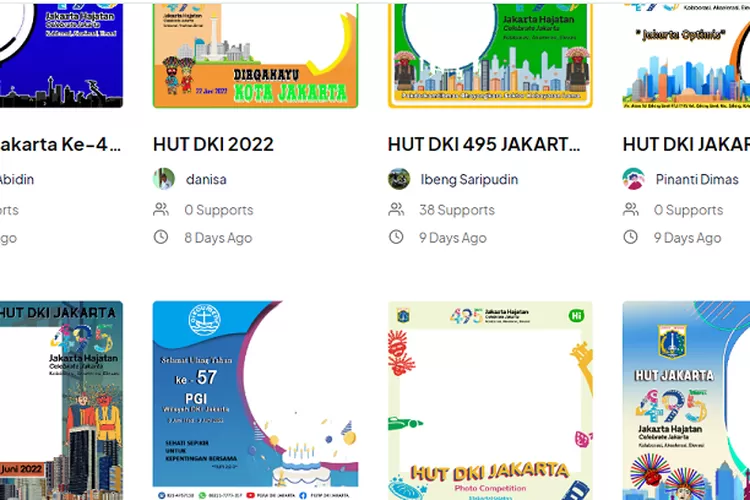 15 Link Twibbon HUT DKI Jakarta Ke-495 Tahun 2022, Pasang Untuk Bingkai ...