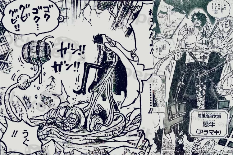 One Piece Chapter 1054 Rencana Ryokugyu Spoiler Raw S vrogue.co