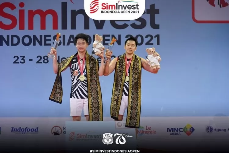 The Minions gagal mempertahankan titel juaranya di Indonesia Open 2022 (instagram @badminton.ina)