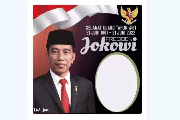 HBD Pak Jokowi! Ini 12 Twibbon Ucapan Selamat Ulang Tahun Joko Widodo ...