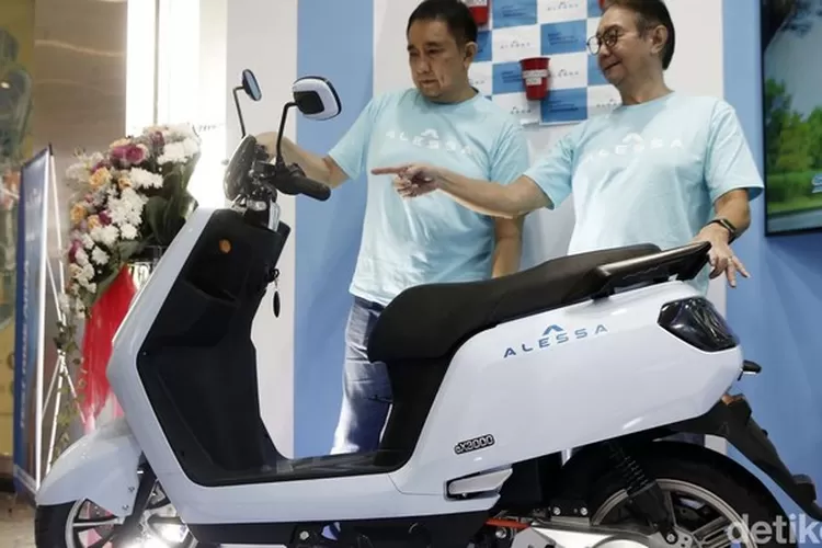Review Spek dan Harga Motor Listrik Alessa eX3000. (Foto/tangkapan layar/grandyos zafna/dtk.)