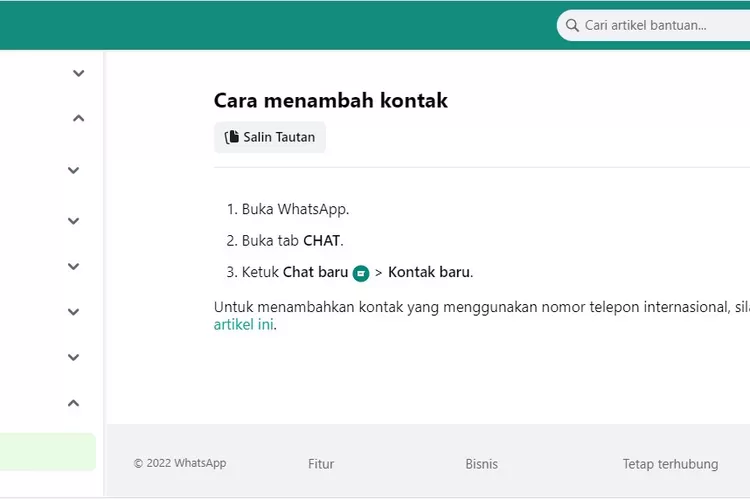 Bagaimana Cara Menyimpan Nomor Baru Di Whatsapp Web Terbaru Versi Berikut Ini Cara