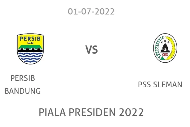 Dapatkan dua link live streaming Persib vs PSS Sleman untuk menonton laga malam ini pada lanjutan Piala Presiden 2022. (Dok. Persib)