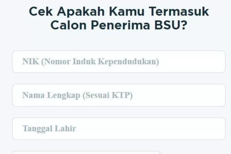 Cairkan Bsu Dengan Klik Link Bsu Kemnaker Go Id Karyawan Dapat