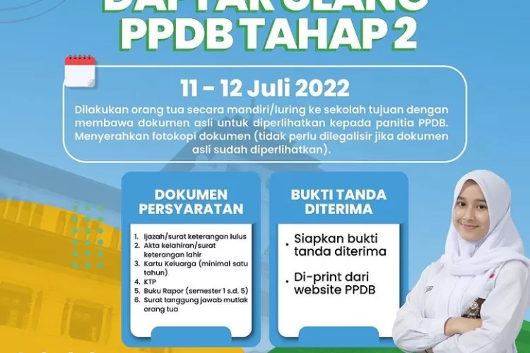 Pendaftaran Ulang PPDB Jabar 2022, Berikut Persyaratan Dan Panduannya ...