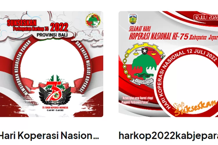 15 Link Twibbon Hari Koperasi Nasional 2022 Ke 75 Terbaru Dan Paling Populer Untuk Story 2730