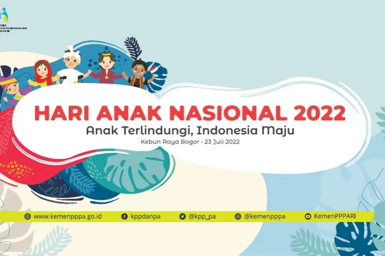 Link Download Logo Hari Anak Nasional 2022, Lengkap Dengan Tema Dan ...