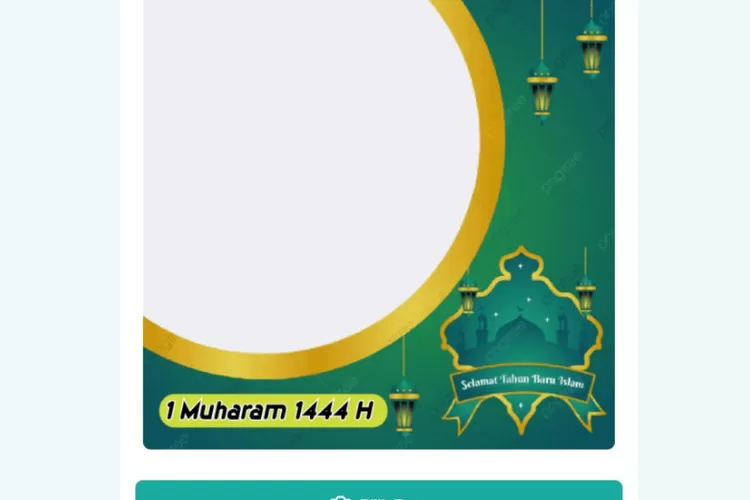 19 Link Twibbon Tahun Baru Islam 1444 H/2022 M Gratis, Pakai Untuk Foto ...