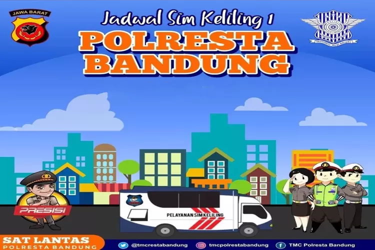 Update Jadwal Sim Keliling Kota Bandung Hari Ini Kamis September Cek Lokasi Dan