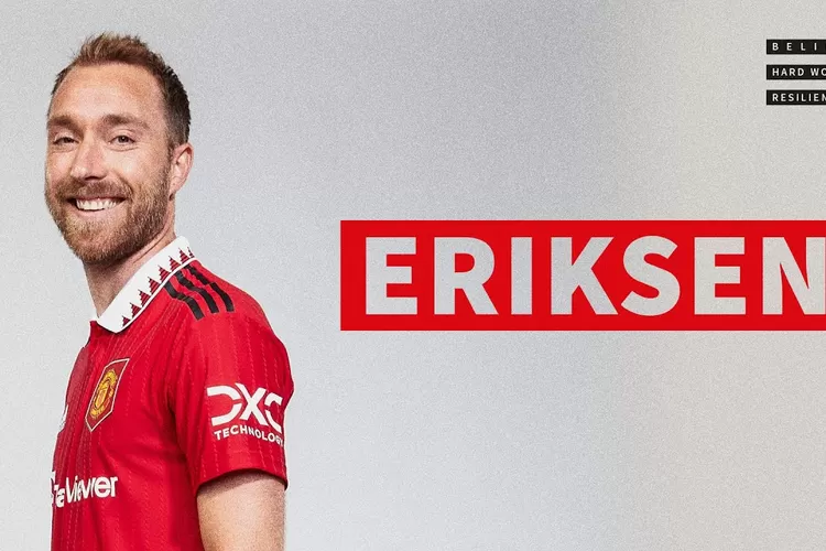 Cristian Eriksen Pemain Baru Manchester United (Tangkapan Layar YouTube Manchester Unted)
