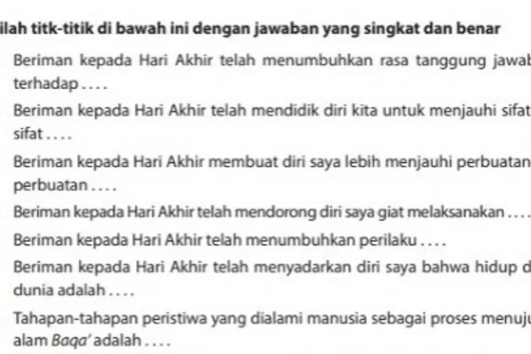 Kunci Jawaban PAI SMA Kelas 12 Bab 1 Halaman 18: Semangat Beribadah ...