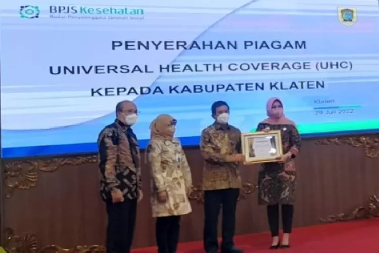 95,48 Persen Penduduk Terdaftar Program JKN, Klaten Raih UHC Dari BPJS ...