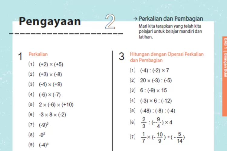 Kunci Jawaban Dan Pembahasan Soal Matematika Kelas 7 Halaman 55 ...