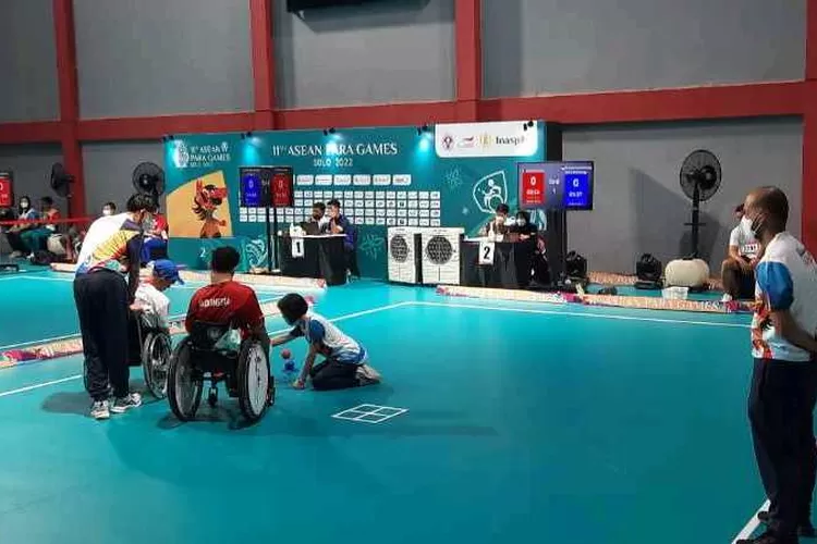 Cabor Boccia APG XI Mulai Dipertandingkan Atlet Indonesia Menang