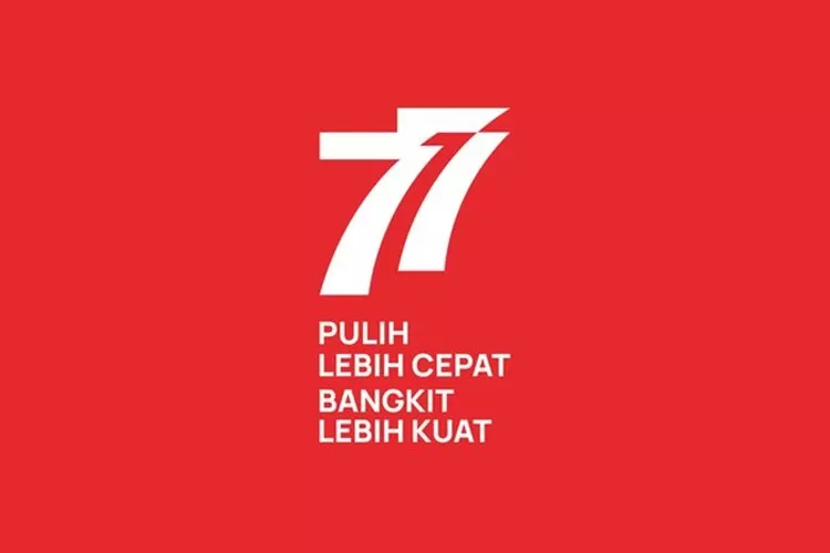 link download logo HUT RI ke 77 dengan format JPEG, PDF, PNG, dan Vektor. (istimewa)