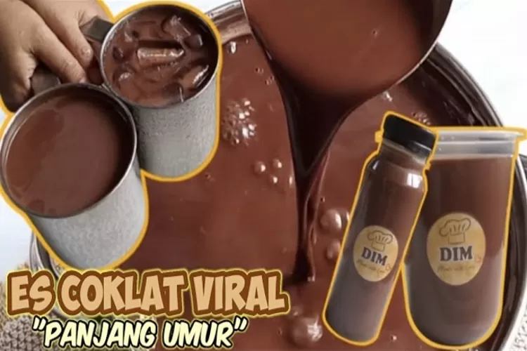 Viral di TikTok! Es Coklat Panjang Umur Kekinian, Bisa Jadi Ide Bisnis