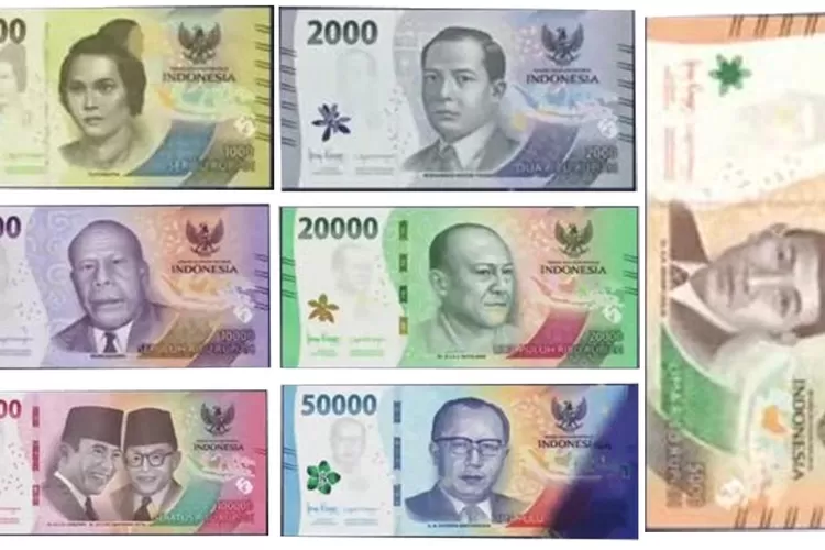 Pemerintah Bersama Bank Indonesia Keluarkan 7 Jenis Uang Kertas Baru ...