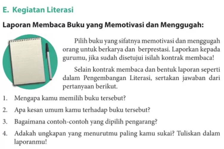 Soal Dan Kunci Jawaban Bahasa Indonesia Tema Nilai-Nilai Dalam Buku ...