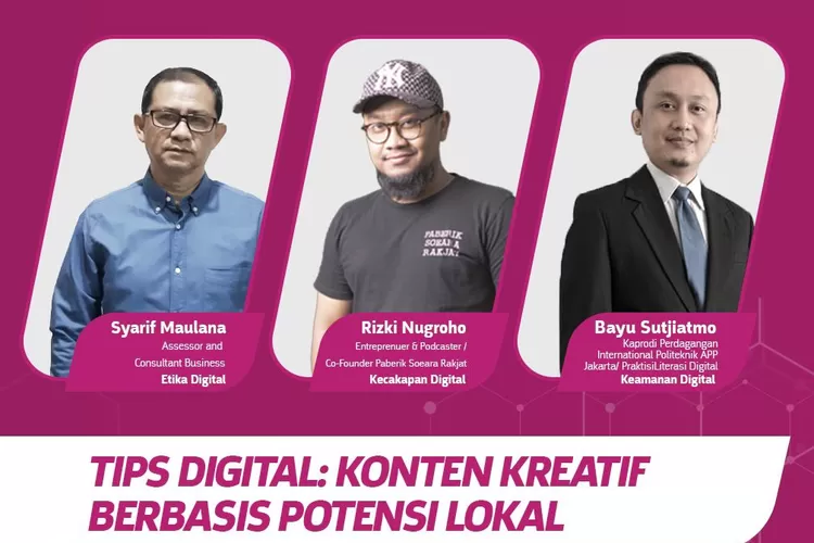 Kemenkominfo Ajak Komunitas Di Wilayah Sumatera Melek Konten Kreatif ...