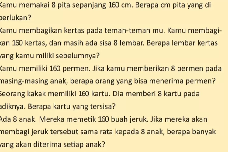 Kunci Jawaban Matematika Kelas Sd Vol Hal Kurikulum Merdeka