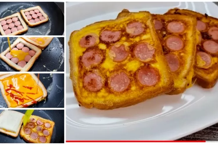 Pizza Roti Sosis Keju, Ide Bekal Anak Sekolah Anti Ribet, No Oven, Dan ...