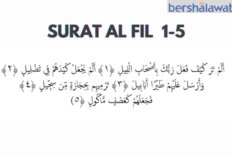 Surat Al Fil Dan Artinya Serta Arab Latin, Dan Kandungannya, Pasukan ...